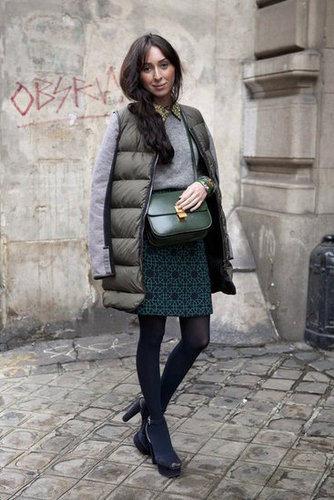 Paris Fashion Week Street Style Fall 2012 Paris Fashion Week Street Style Fall 2012