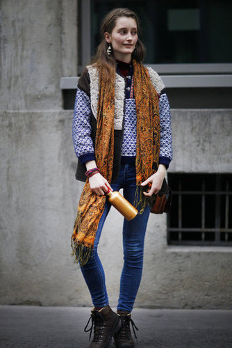 Paris Fashion Week Street Style Fall 2012 Paris Fashion Week Street Style Fall 2012