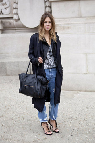 Paris Fashion Week Street Style Fall 2012 Paris Fashion Week Street Style Fall 2012