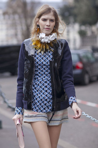 Paris Fashion Week Street Style Fall 2012 Paris Fashion Week Street Style Fall 2012