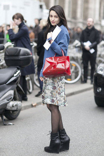 Paris Fashion Week Street Style Fall 2012 Paris Fashion Week Street Style Fall 2012