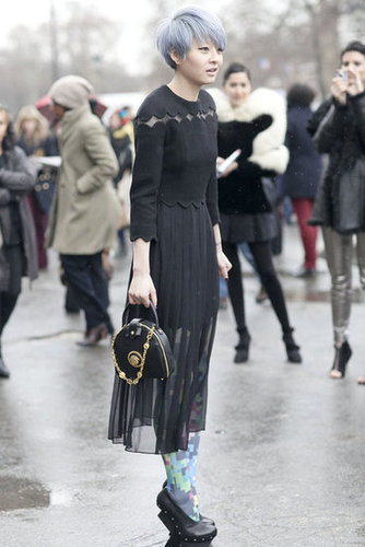 Paris Fashion Week Street Style Fall 2012 Paris Fashion Week Street Style Fall 2012