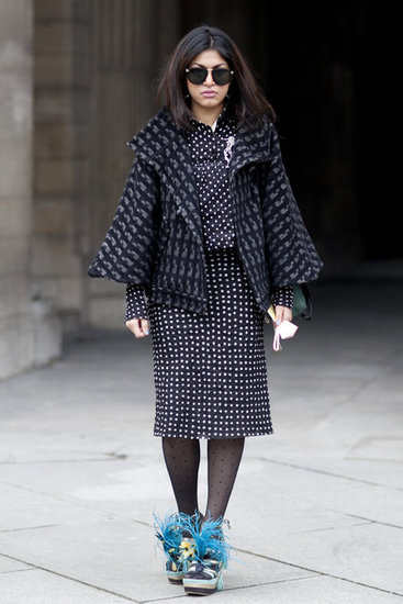 Paris Fashion Week Street Style Fall 2012