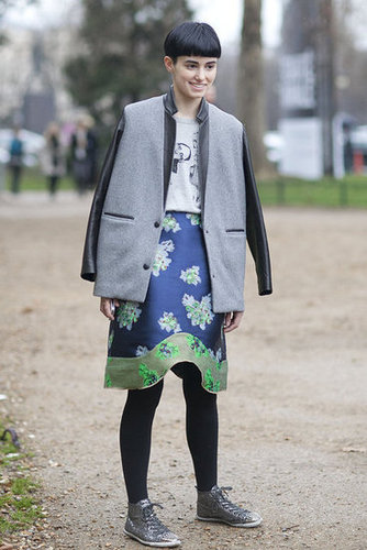 Paris Fashion Week Street Style Fall 2012 Paris Fashion Week Street Style Fall 2012