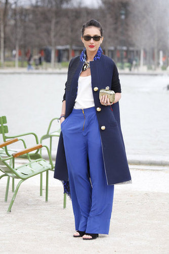 Paris Fashion Week Street Style Fall 2012 Paris Fashion Week Street Style Fall 2012