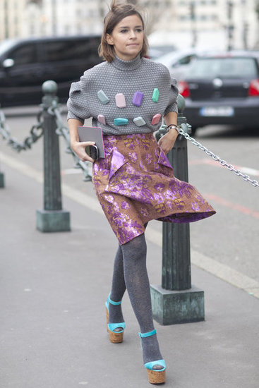 Paris Fashion Week Street Style Fall 2012