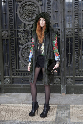 Paris Fashion Week Street Style Fall 2012 Paris Fashion Week Street Style Fall 2012