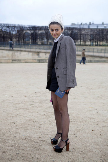 Paris Fashion Week Street Style Fall 2012