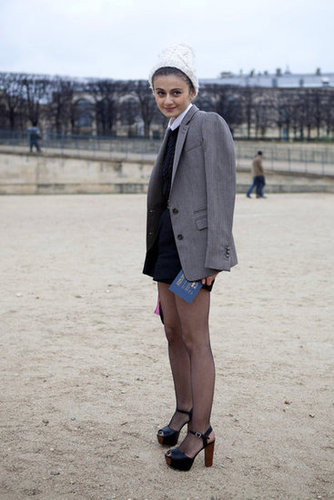 Paris Fashion Week Street Style Fall 2012 Paris Fashion Week Street Style Fall 2012