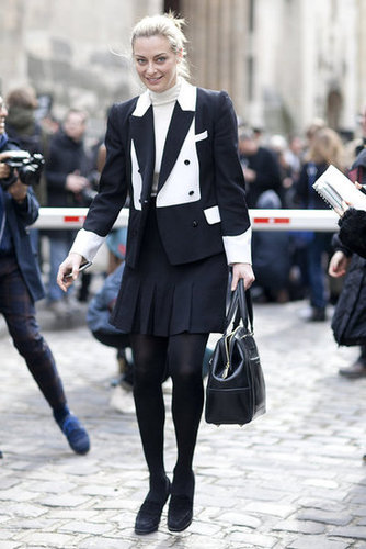 Paris Fashion Week Street Style Fall 2012 Paris Fashion Week Street Style Fall 2012