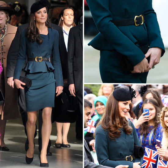 Kate Middleton in L.K. Bennett Peplum Suit Kate Middleton in L.K. Bennett Peplum Suit