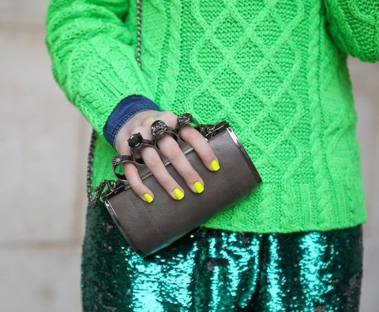 Paris Fashion Week Street Style Fall 2012