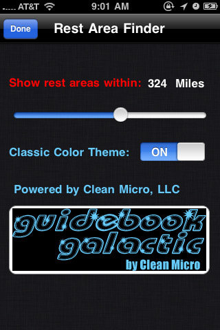 Rest Area Finder (free)