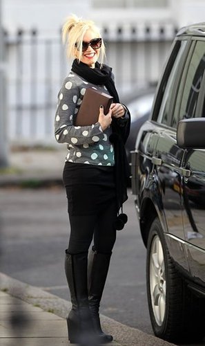 Gwen Stefani in Polka Dots