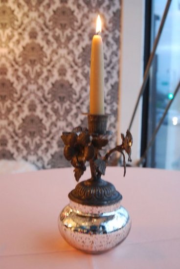 antique mercury candle holder antique mercury candle holder