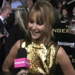 Jennifer Lawrence The Hunger Games Premiere Interview Video