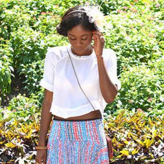 DVF Skirt Street Style