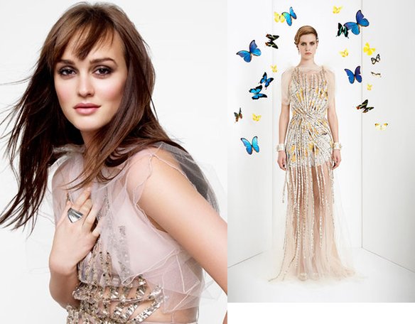 Leighton Meester Marie Claire Photoshoot In Vionnet