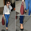 Miranda Kerr Current/Elliott Leopard-Print Jeans