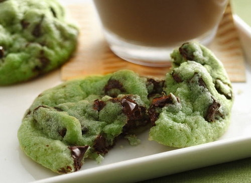 Mint Chocolate-Chip Cookies Mint Chocolate-Chip Cookies