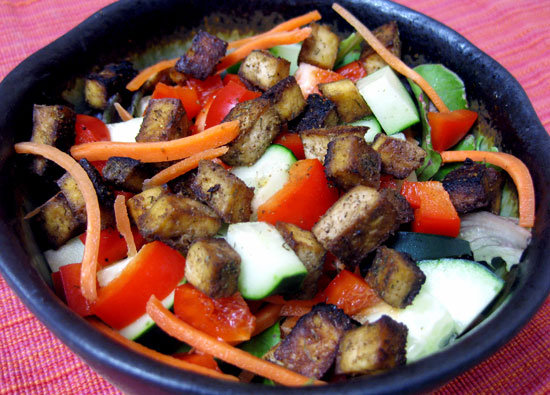 Tofu: Cumin and Honey Baked Tofu Tofu: Cumin and Honey Baked Tofu