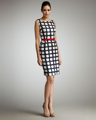 Adrianne Belted Sheath Dress