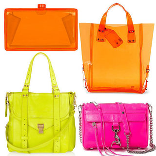 Handtaschen in Neonfarben