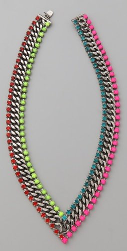 DANNIJO Hart V Necklace