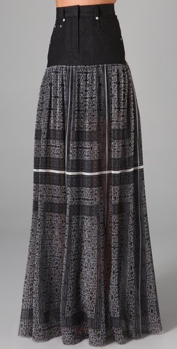 Preen Ash Maxi Skirt