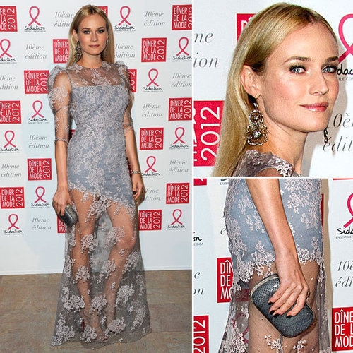 Diane Kruger in Lace Erdem