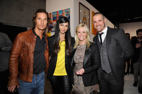 Reese Witherspoon and Jim Toth shared a date night with Matthew McConaughey and Camila Alves in LA in 2011.
Reese Witherspoon and Jim Toth shared a date night with Matthew McConaughey and Camila Alves in LA in 2011.