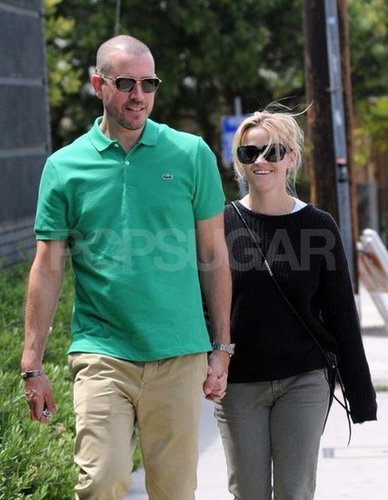 Jim Toth and Reese Witherspoon held hands while out in LA in June 2011.
Jim Toth and Reese Witherspoon held hands while out in LA in June 2011.