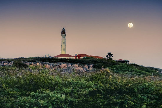 California Lighthouse on Aruba's Northern tip