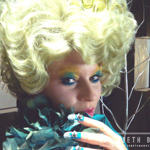 Effie Trinket's Nail Art: Pictures From Elizabeth Banks