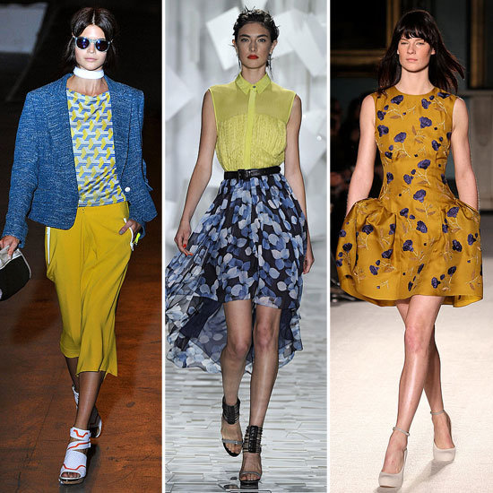 Spring 2012 Cool Color Combo: Blue + Yellow