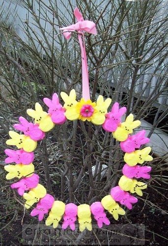 Peeps Wreath Peeps Wreath