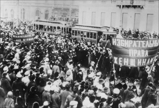 Women's Suffrage in Russia, 1917