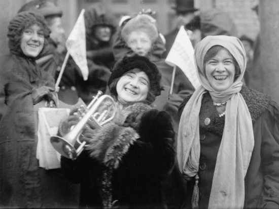Women's Suffrage in US, 1913