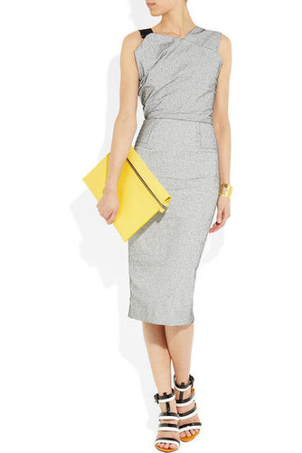 Victoria Beckham | Oversized leather pouch | NET-A-PORTER.COM