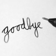 How to Say Goodbye How to Say Goodbye