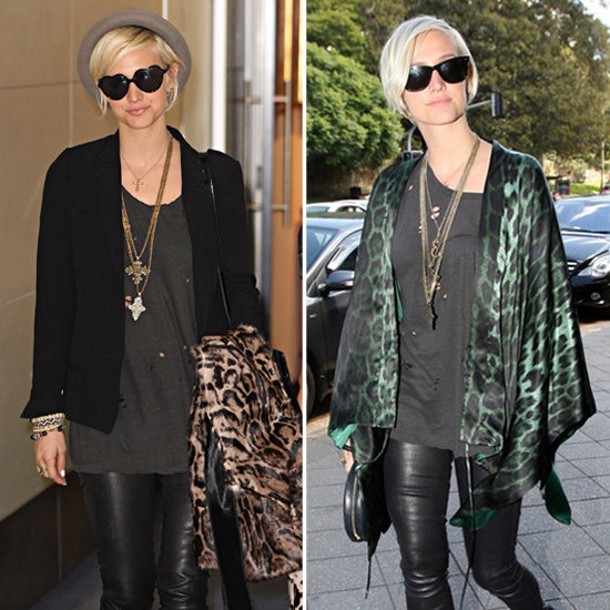 Ashlee Simpson Takes Her Punk-Chic Looks Down Under Ashlee Simpson Takes Her Punk-Chic Looks Down Under