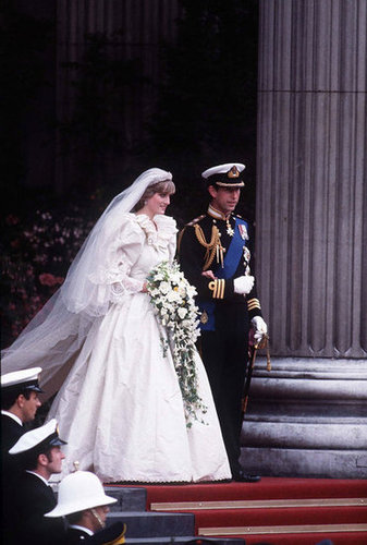 In July 1981, Princess Diana and Prince Charles wed at St. Paul's Cathedral in London.
In July 1981, Princess Diana and Prince Charles wed at St. Paul's Cathedral in London.