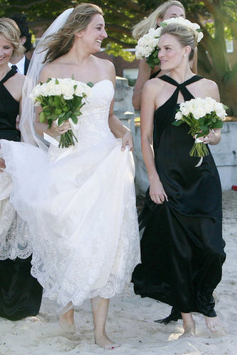 Kate Bosworth shared a moment with the bride at a March 2008 wedding in Sydney.
Kate Bosworth shared a moment with the bride at a March 2008 wedding in Sydney.