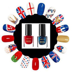 DIY Union Jack Manicure