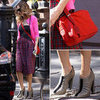 Sarah Jessica Parker Plaid Skirt by Comme des Garcons