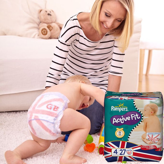 Pampers Team Great Britain Diapers Pampers Team Great Britain Diapers