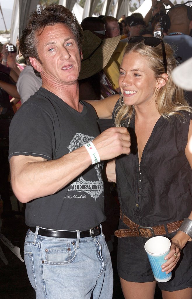 Sienna Miller met up with Sean Penn in 2008.
Sienna Miller met up with Sean Penn in 2008.