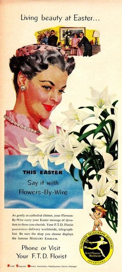 The living beauty is the flowers, not you, sweetheart!
The living beauty is the flowers, not you, sweetheart!