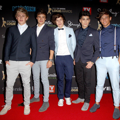 One Direction Pictures on 2012 Logies Red Carpet