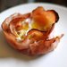 Baked Eggs in Ham Cups